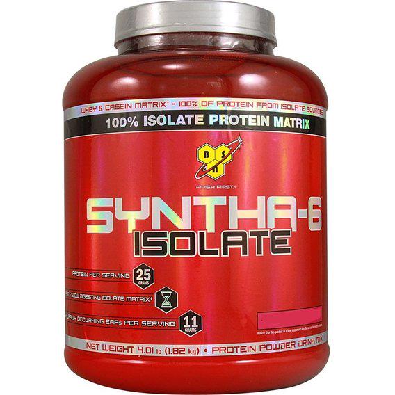 Протеїн BSN Syntha-6 Isolate 1820 г 48 порцій Strawberry