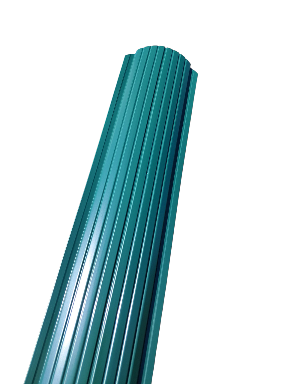 Штахетник металлический полукруглый усиленный 6005 1 м (2716228441)