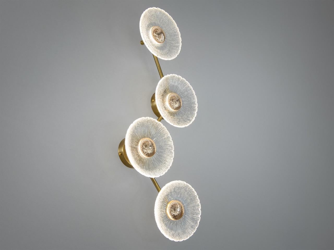 Бра-подвес EcoLed F3788 в стиле лофт Черный