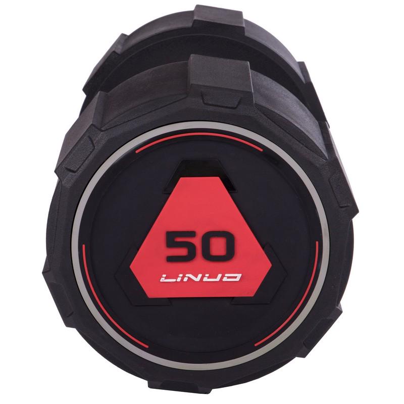 Гантель цельная профессиональная Zelart LI NUO TA-3618-50 1 шт. 50 кг Черный (DR002712) - фото 3 Гантель цельная профессиональная Zelart LI NUO TA-3618-50 1 шт. 50 кг Черный (DR002712) - фото 3