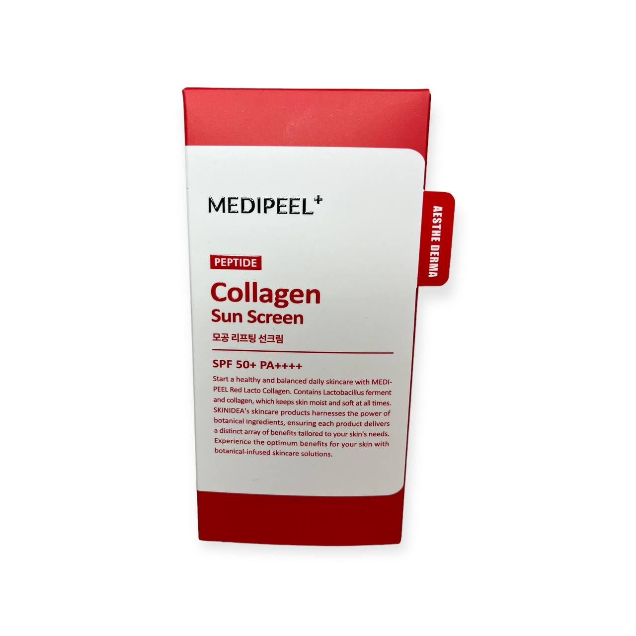 Крем сонцезахисний для ліфтингу Medi-Peel Red Lacto Collagen SPF50 50 г (KT0083) - фото 2