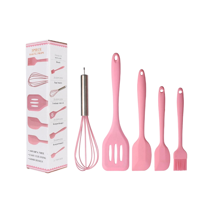 Набор кухонных принадлежностей BRS для кухни силиконовый Pink (392091981)