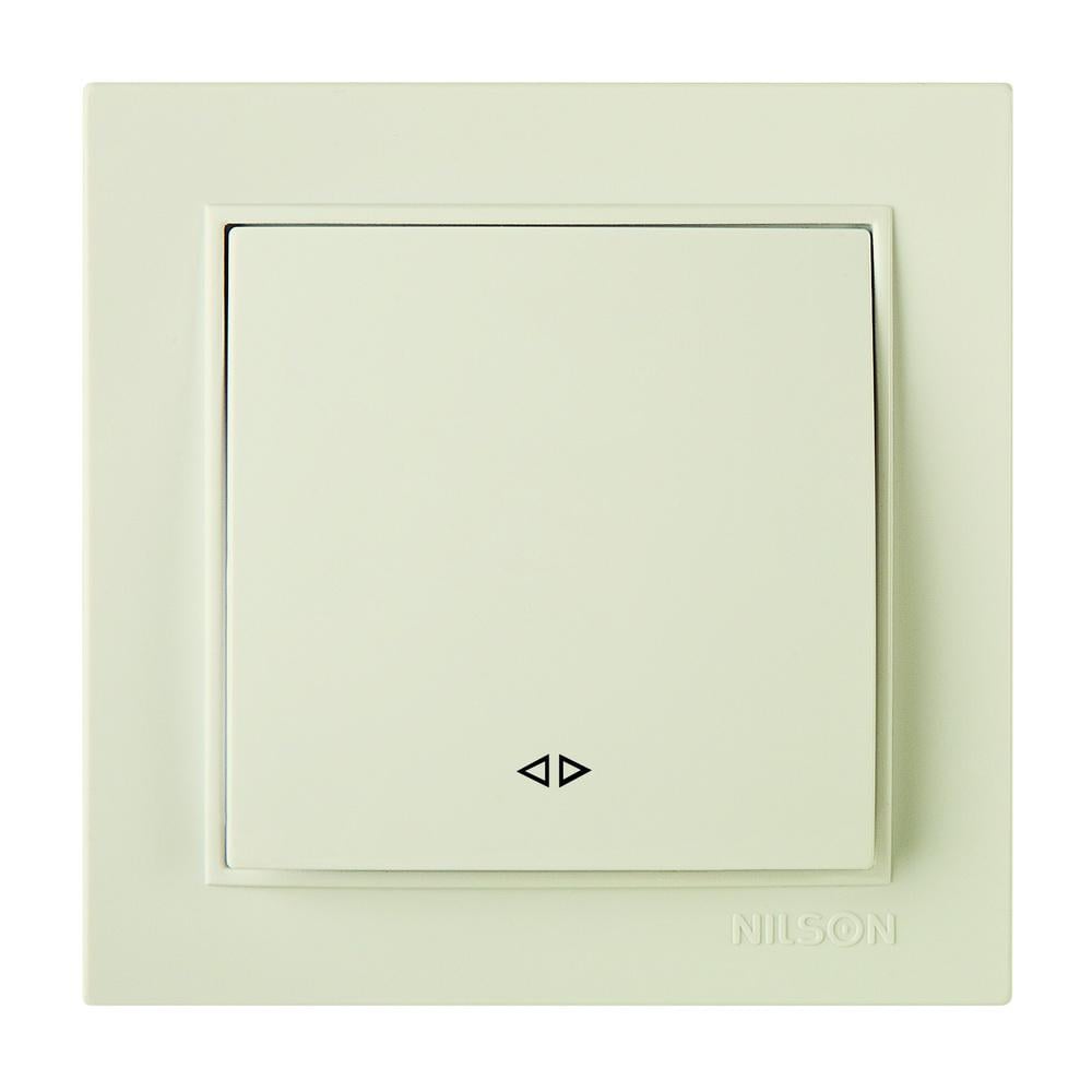 Выключатель Nilson Thor промежуточный Кремовый (27121010)