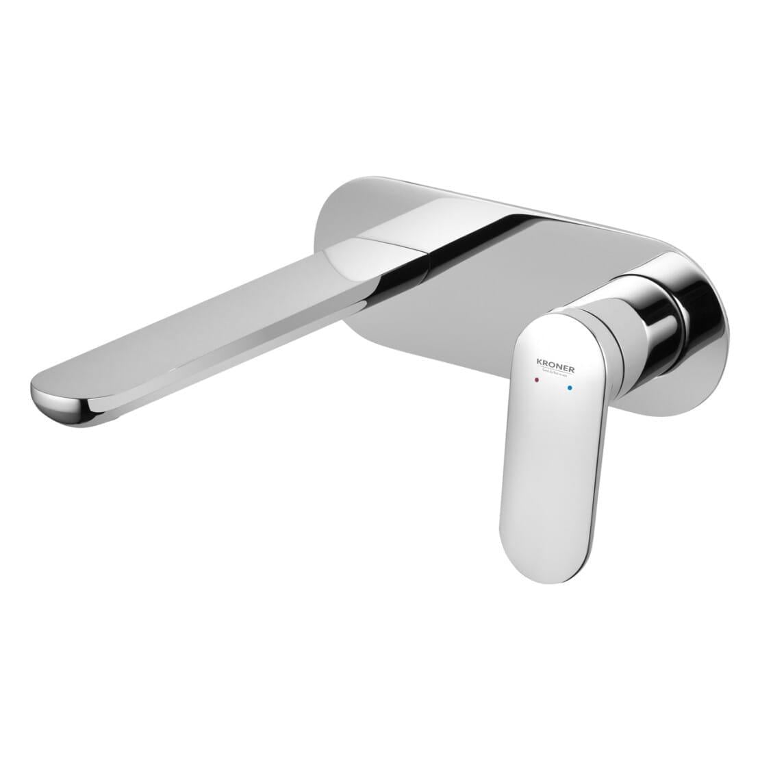 Змішувач для раковини Kroner Element 211133B-0101 прихованого монтажу Хром (CV035947)