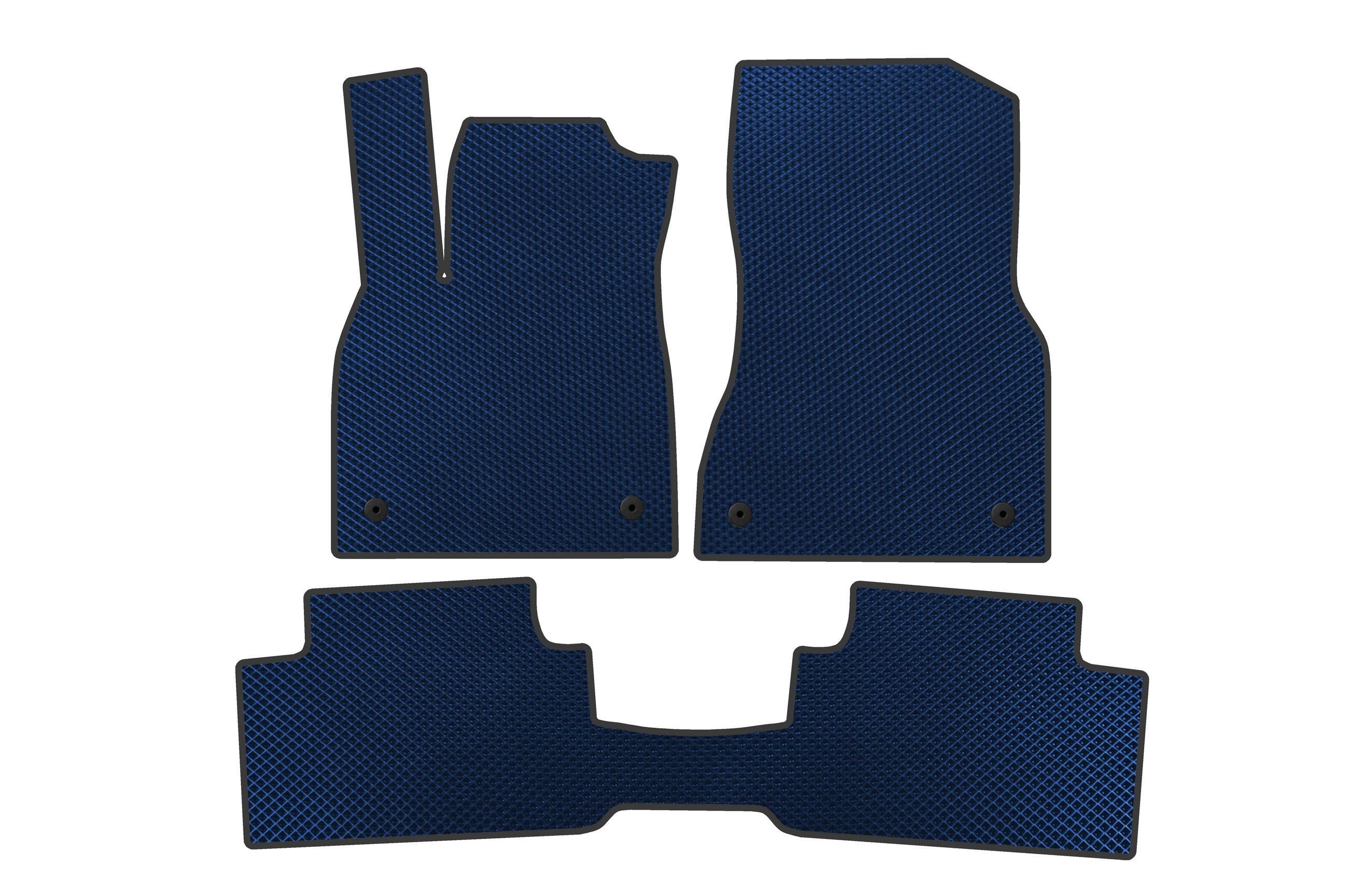 Коврики автомобильные Digital Designs EVA для Audi Q6 2022- гг. этилвинилацетат Синий (183759)