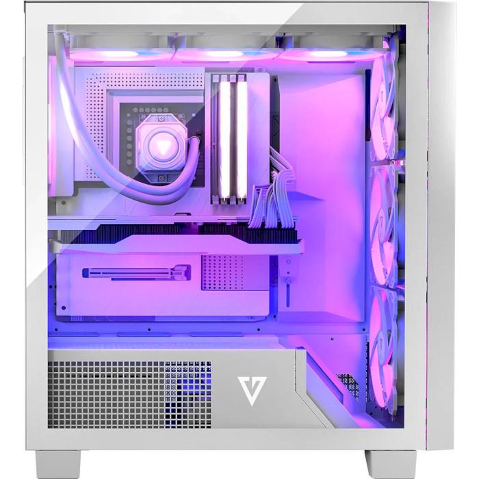 Корпус для комп'ютера Modecom VOLCANO PERUN APEX ARGB 4x140 мм USB 3.0x2/TYPE-C White (AT-PERUN-4F-ARGB-20-00000) - фото 11