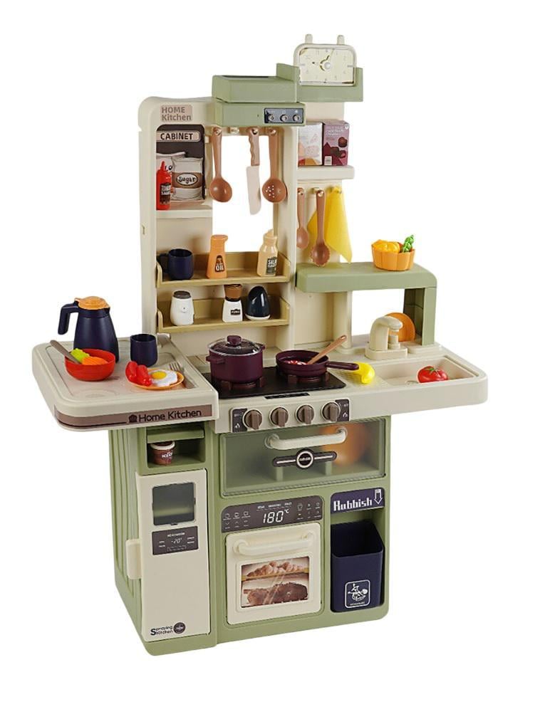 Кухня игровая TK Union Group Мини-Шеф 75 элементов/подсветка Green (159740)