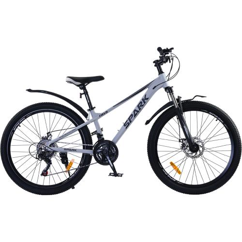 Велосипед Spark FIELD колеса 26" алюминиевая рама 13" Светло-серый (000239193)