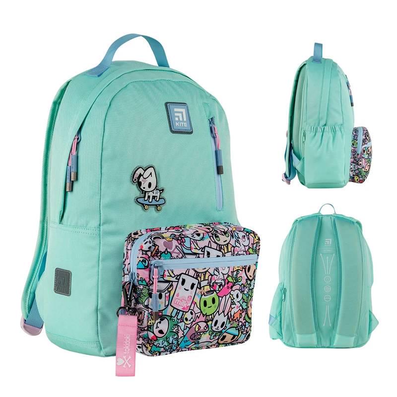 Рюкзак KITE Education teens tokidoki 41x28x11 см 12,5 л М'ятний (TK24-949M) - фото 5