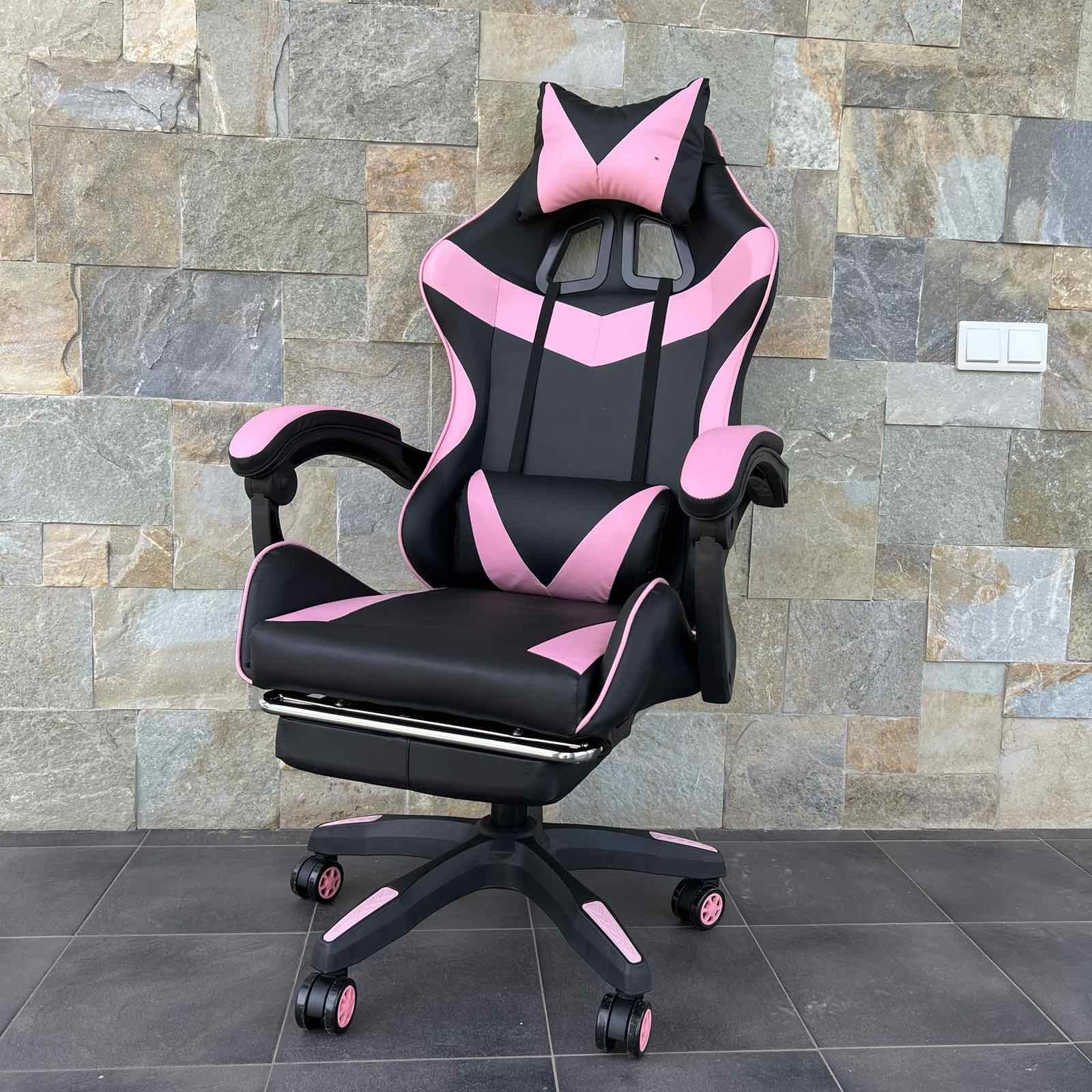 Кресло геймерское Prestige 730 Черно-розовый - фото 1 Кресло геймерское Prestige 730 Черно-розовый - фото 1