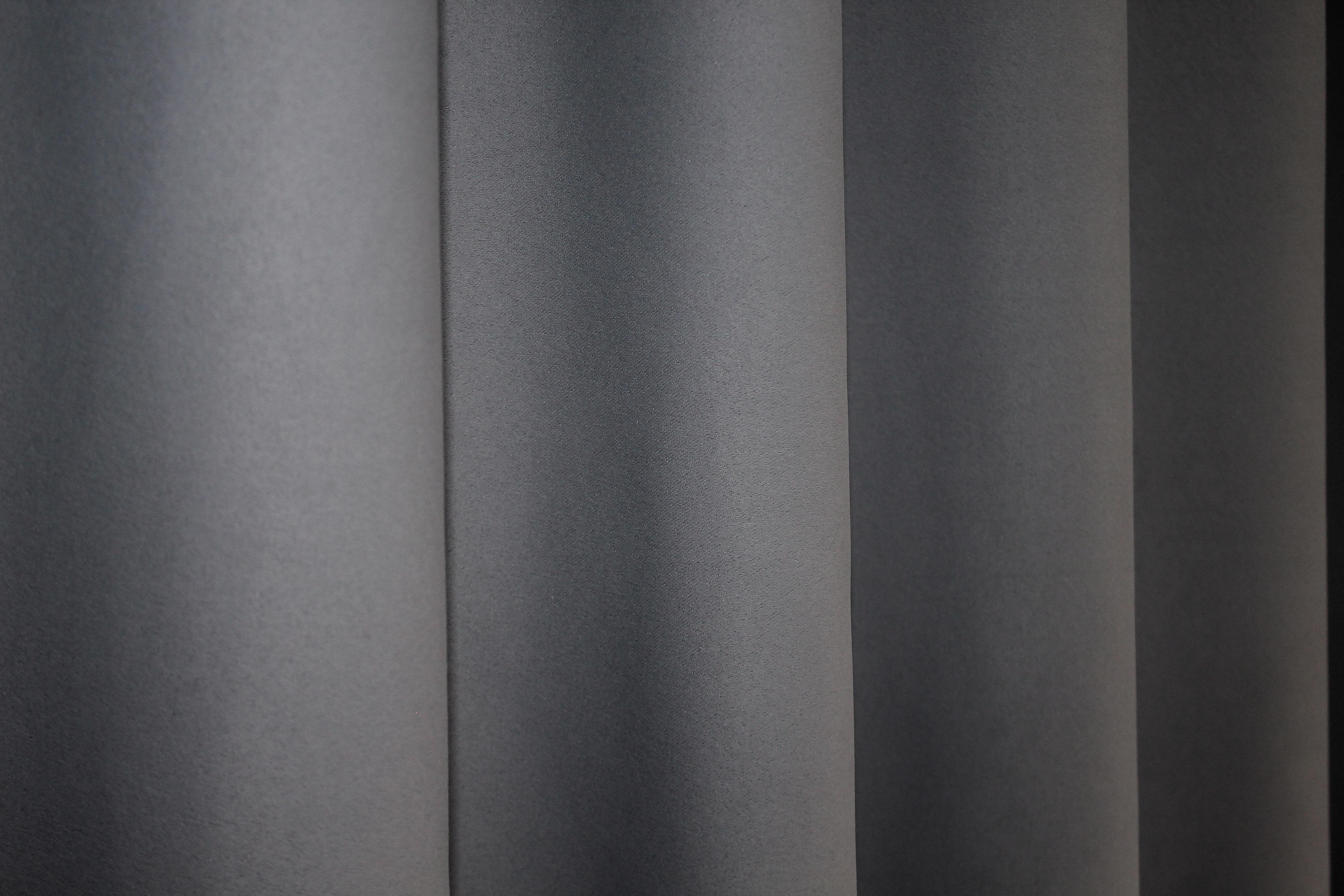 Комплект штор на люверсах VR-Textil Блекаут Bagema Rvs № 1244ш 150х250 см 2 шт. Сірий (37-0017) - фото 10 Комплект штор на люверсах VR-Textil Блекаут Bagema Rvs № 1244ш 150х250 см 2 шт. Сірий (37-0017) - фото 10