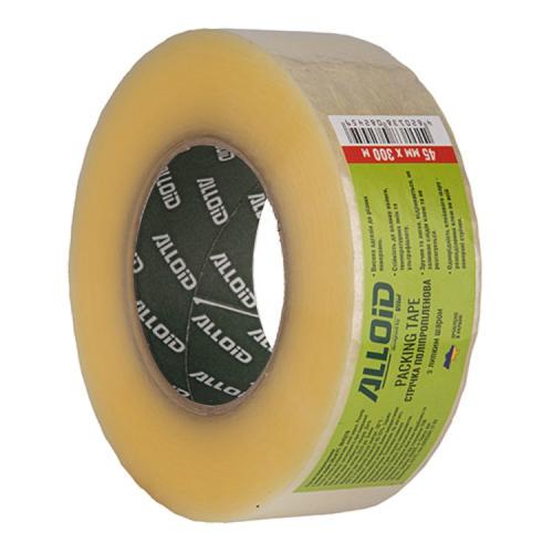 Скотч упаковочный Alloid 45 мм 300 м 38 мкм (00000061664)