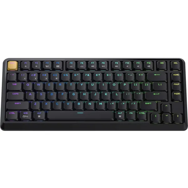 Клавиатура Keychron J1 K pro Red WL/BT/USB-A QMK EN/UKR RGB Black (J1-H1-UA)