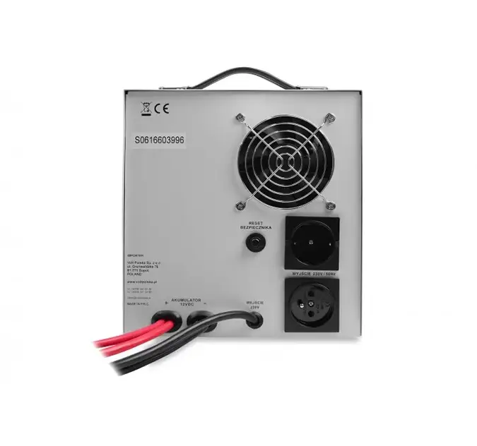 Инвертор-зарядка для аккумулятора Volt Polska SinusPRO 12-220 В 2000 Вт (18243684) - фото 2 Инвертор-зарядка для аккумулятора Volt Polska SinusPRO 12-220 В 2000 Вт (18243684) - фото 2