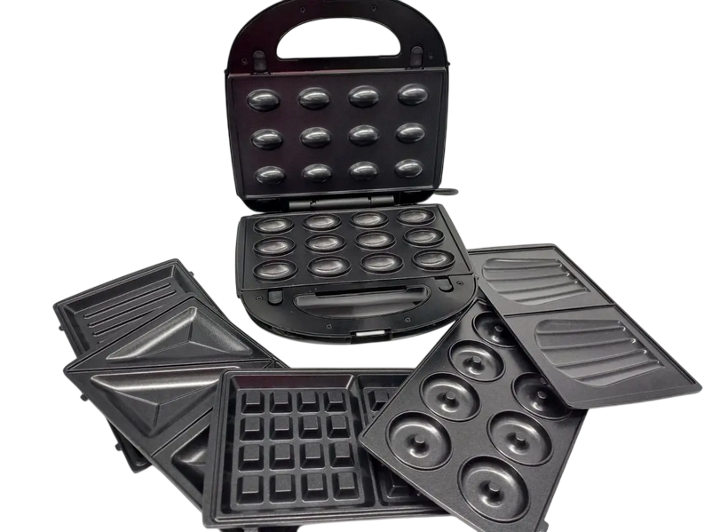 Мультипекар Rainberg з насадками 6в1 2200 Вт (RB-2276)