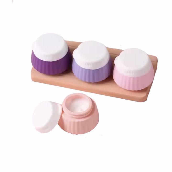 Набор банок для путешествий GDragon Home силиконовый 4 шт. Розовый (113_4_0_2)