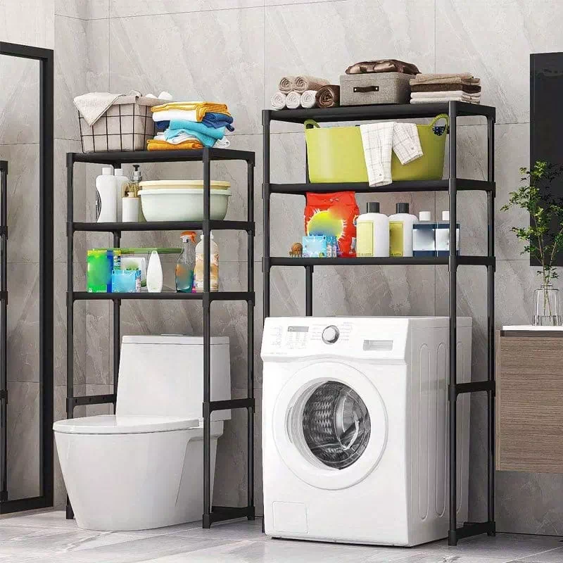 Етажерка над пральною машиною або унітазом на три полиці 72х25х155 см - фото 3 Етажерка над пральною машиною або унітазом на три полиці 72х25х155 см - фото 3