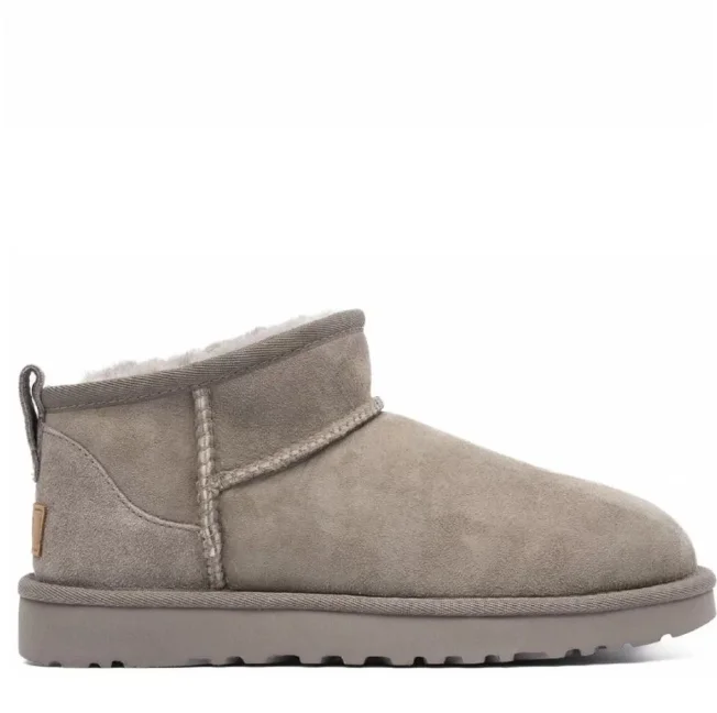 Уги женские UGG Classic Ultra Mini р. 36 Light Grey Suede (12089) Уги женские UGG Classic Ultra Mini р. 36 Light Grey Suede (12089)