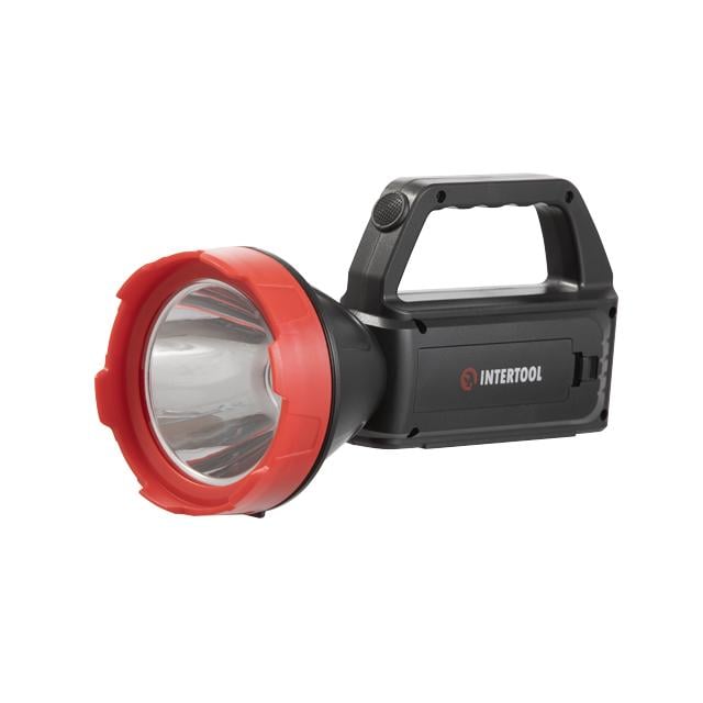 Ліхтар акумуляторний Intertool 1 LED + 1 COB (LB-0107)