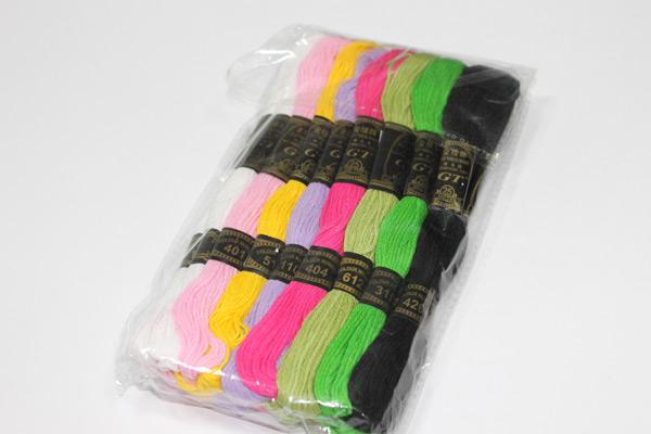 Мулине 8 м 24 шт. в упаковке Разноцветный