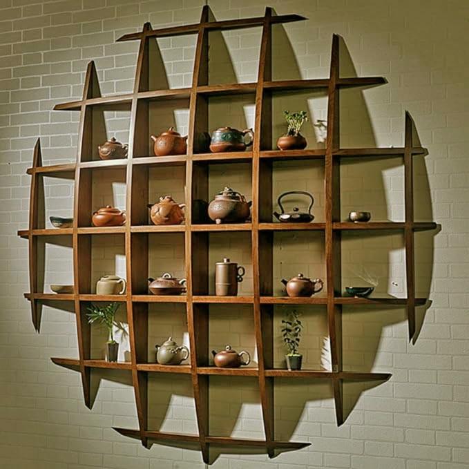 Полка для кружек из дерева Кармира Латте (СДК-006516)