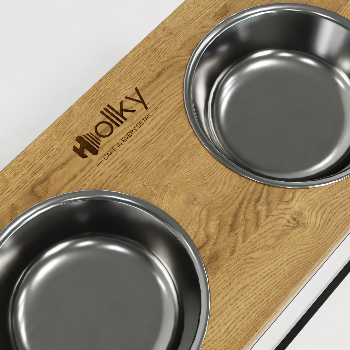 Миски на подставке для больших собак Hollky Base XL20 2х1,8 л (BXL40-522640-BLNT) - фото 5 Миски на подставке для больших собак Hollky Base XL20 2х1,8 л (BXL40-522640-BLNT) - фото 5