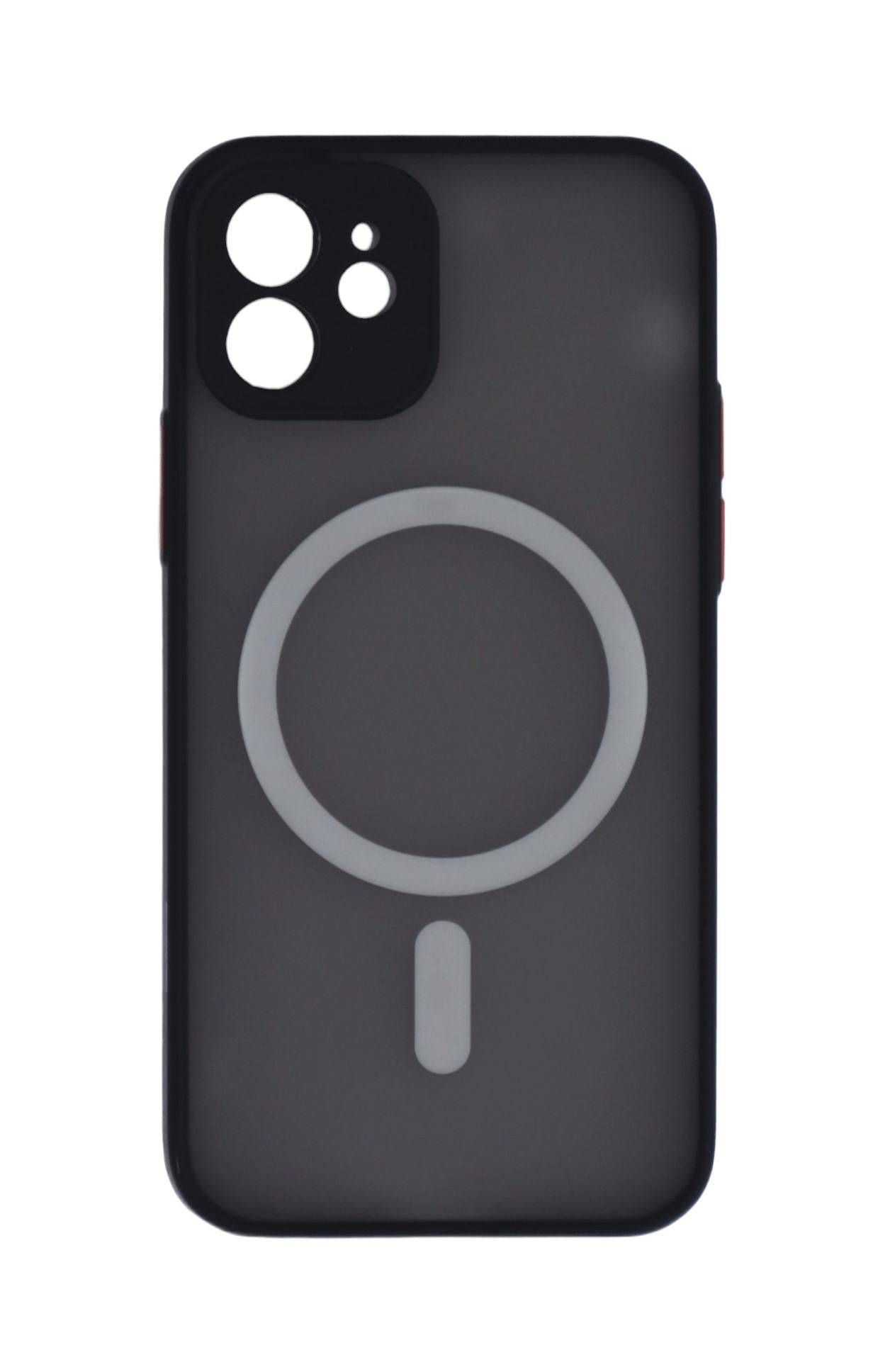 Магнитный чехол XON PhoneCase Magnetic для iPhone 12 (PCMB1112100B 9465) Черный