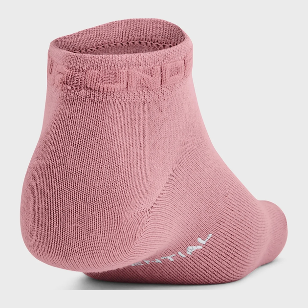 Носки Under Armour Under Armour Essential Low Cut 3pk 3 пары М Розовый (1365745-697 М) - фото 4