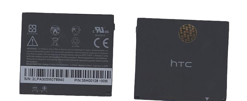 Аккумулятор для смартфона HTC BB81100 HD2 Touch Leo T8585 3,7V 1500 mAh 4,55 Wh Black
