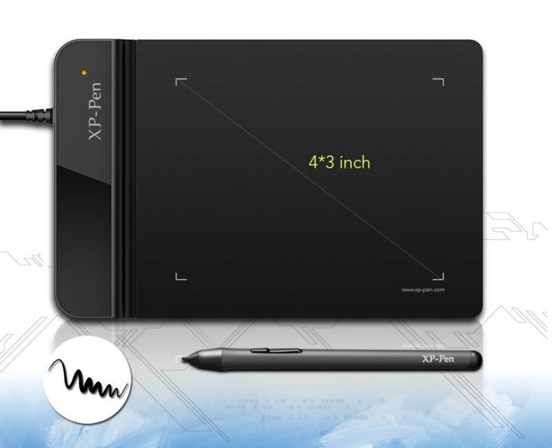 Графічний планшет XP-Pen G430S 8192 рівній ультратонкий з пером (1103493350) - фото 4