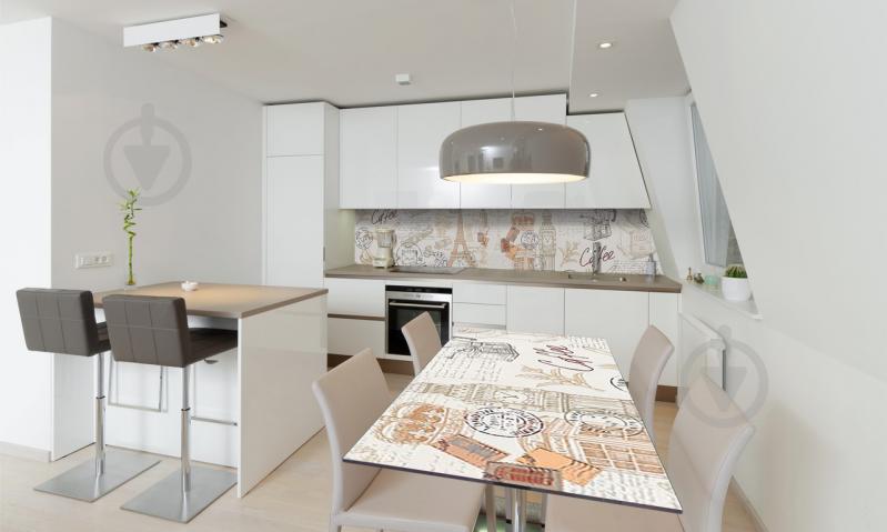 Наклейка виниловая на стол Zatarga «Винтажная Газета» 650х1200 мм Z180530/1st Наклейка виниловая на стол Zatarga «Винтажная Газета» 650х1200 мм Z180530/1st