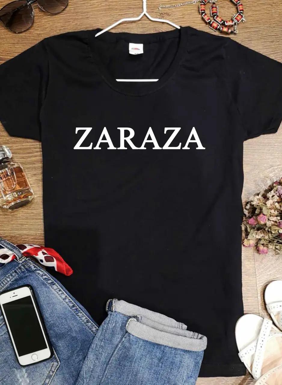 Футболка Stedman "ZARAZA" жіноча XL Чорний (20179476)