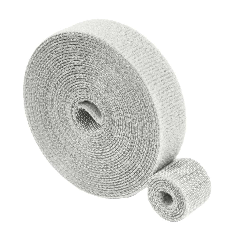 Органайзер-стяжка для кабеля/проводов/зарядок 5 м Белый (23942278)