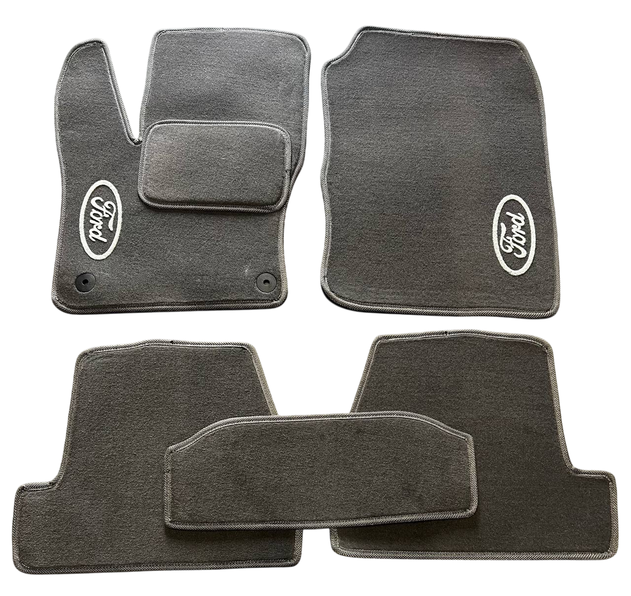 Коврики в салон ворсовые для Ford Focus III 2011- евро 5 шт. Черный (27327099)