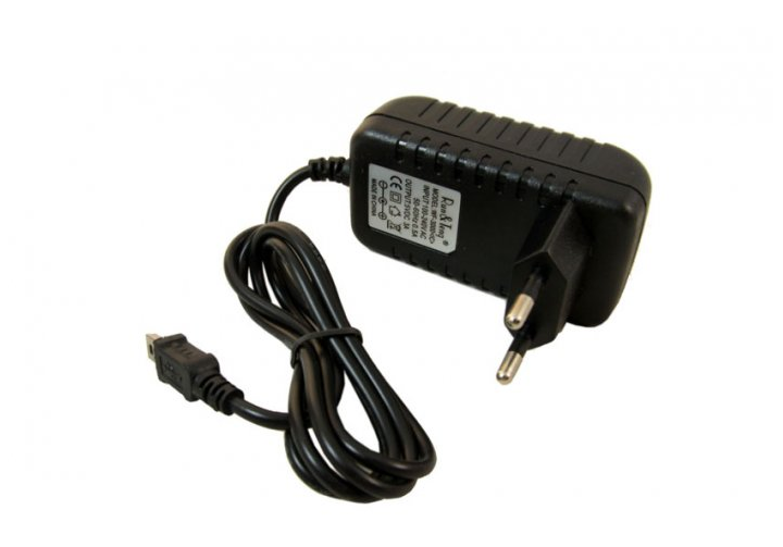 Адаптер 3a mini разъем V3 5 V Черный (536024)