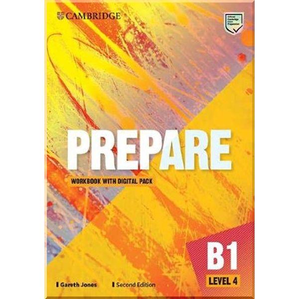 Книга Gareth Jones "Cambridge English Prepare! Second Edition 4 Workbook with Digital Pack" (ISBN:9781009022965)