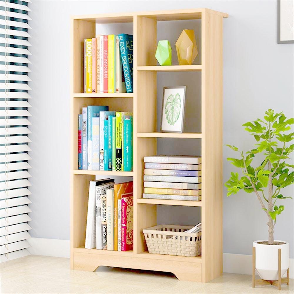 Стеллаж книжный из дерева Свифт 7 Бланже (КПС-071901)