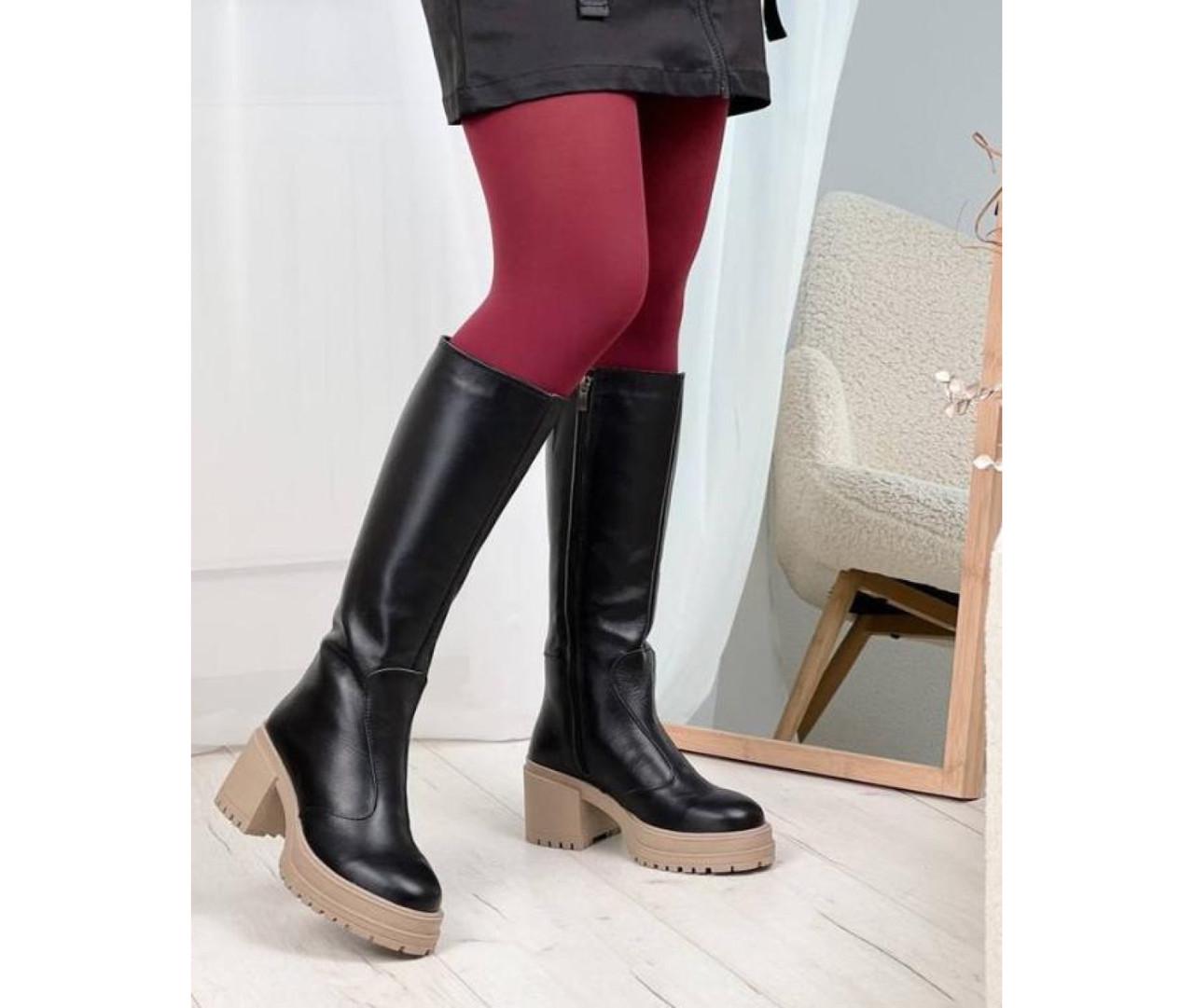 Чоботи зимові жіночі Mermaid K1B111/37 р. 37 Чорний - фото 3