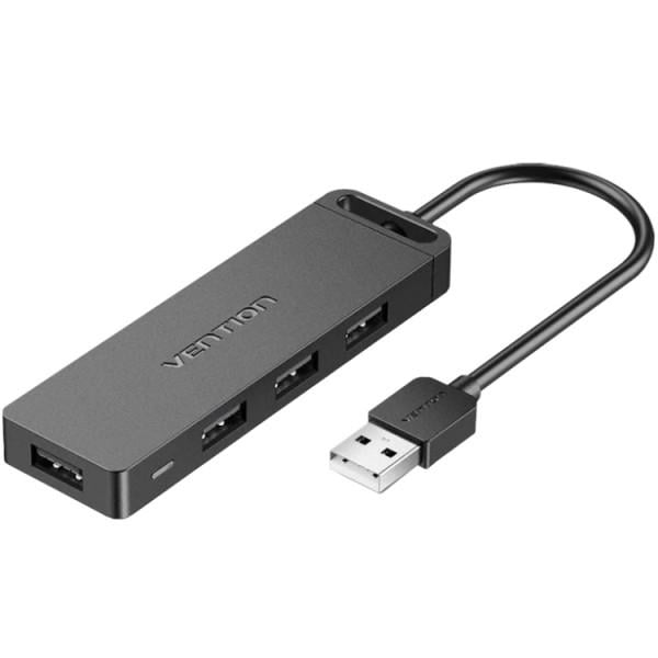 USB-хаб Vention 4xUSB 2.0 Black (CHMBB)
