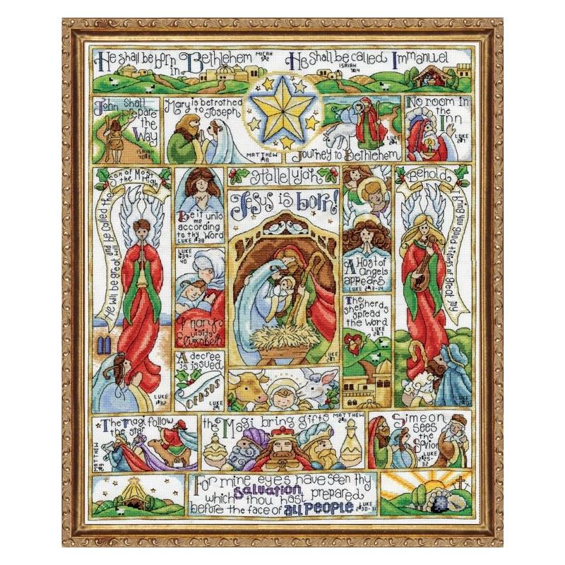 Набор для вышивания крестиком Design Works 2994 Nativity Story (22905) Набор для вышивания крестиком Design Works 2994 Nativity Story (22905)