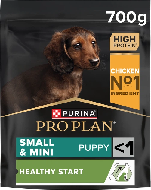 Корм сухий для цуценят дрібних порід Pro Plan Puppy Small & Mini з куркою 700 г (18744) Корм сухий для цуценят дрібних порід Pro Plan Puppy Small & Mini з куркою 700 г (18744)