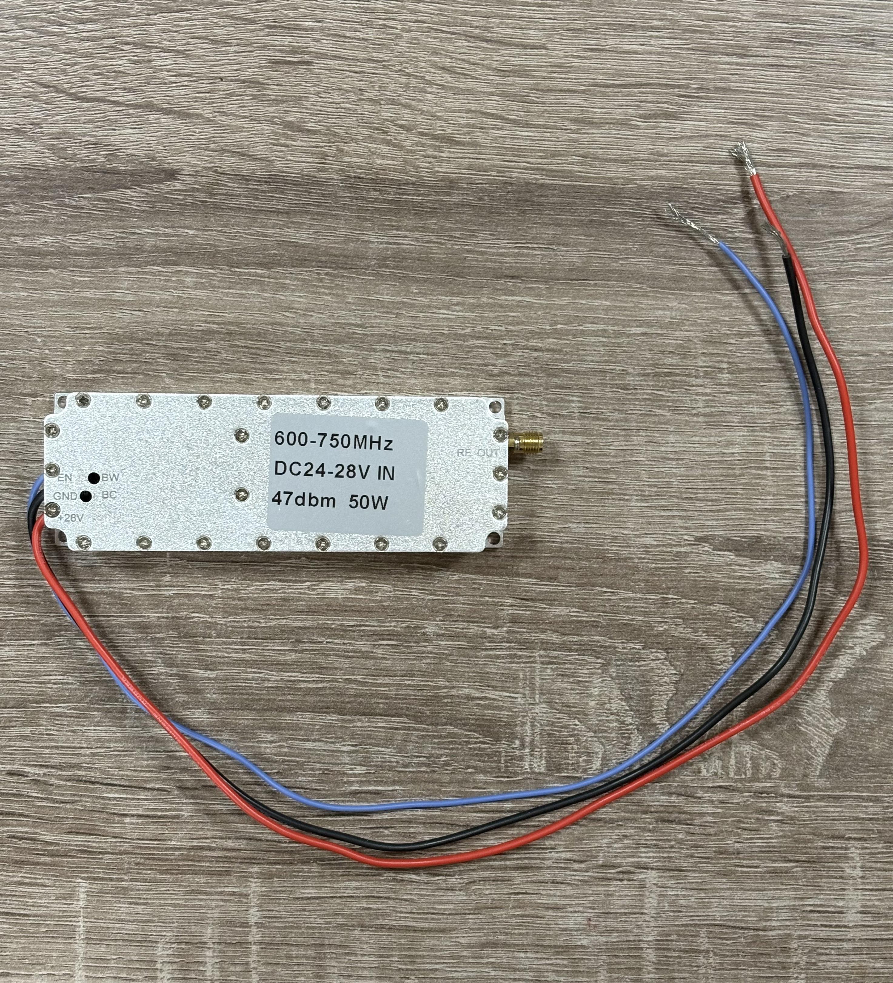 Усилительный модуль 600-750MHz РЭБ GaN Anti Drone YNX-600M 50W циркулятор GaN транзистор (00-00029969)