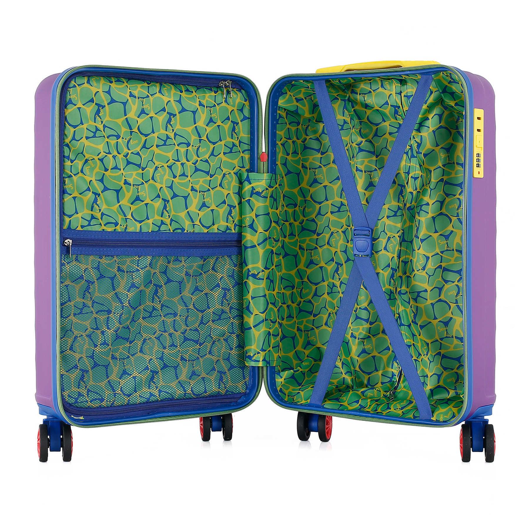 Чемодан SEMI LINE 20" S Purple (T5804-1) - фото 6 Чемодан SEMI LINE 20" S Purple (T5804-1) - фото 6