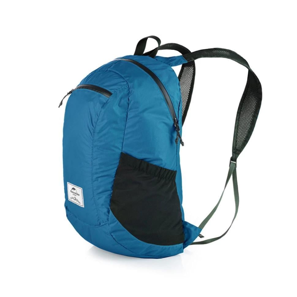 Рюкзак туристический Naturehike Ultralight NH17A012-B нейлон 18 л Голубой (6927595726181)