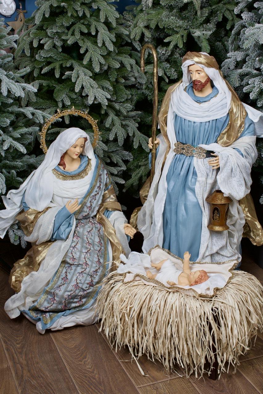 Декорация новогодняя BonaDi Рождественский Вертеп 110 см (428-213)