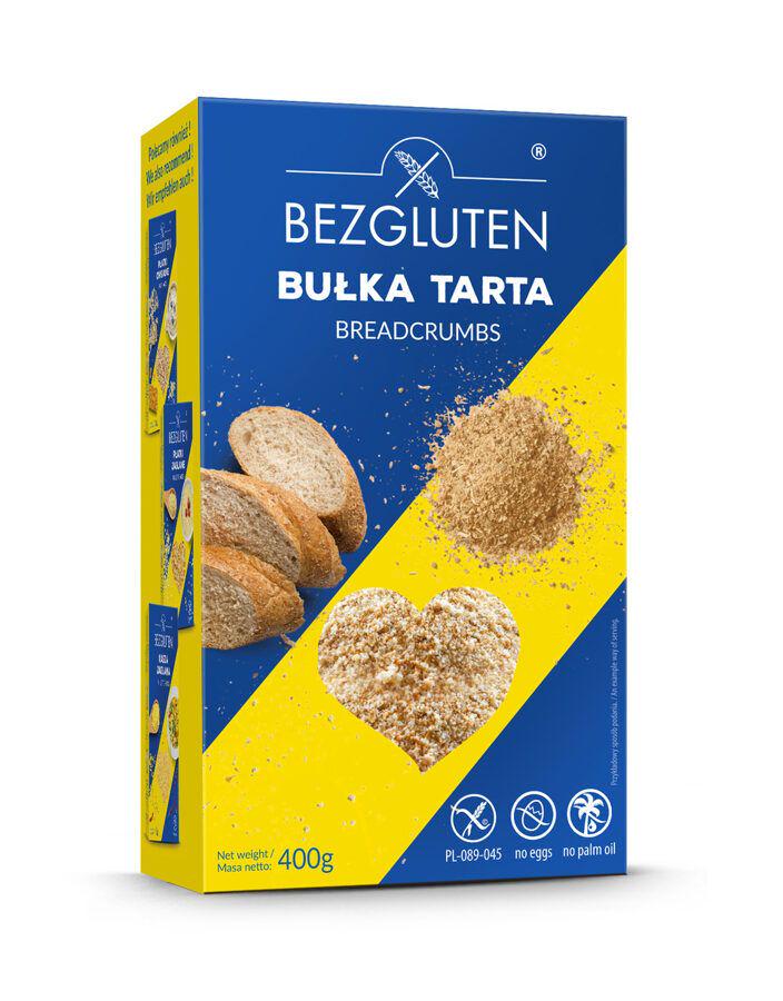 Панировочные сухари Bezgluten без глютена 400 г