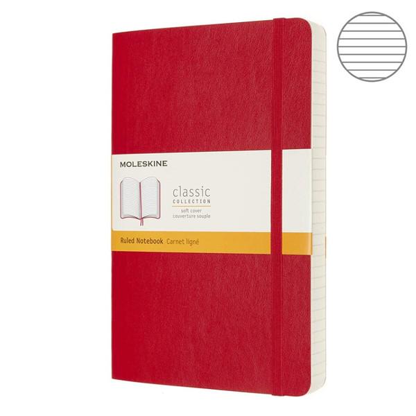 Блокнот Moleskine Classic Expanded середній Червоний (QP616EXPF2) - фото 2