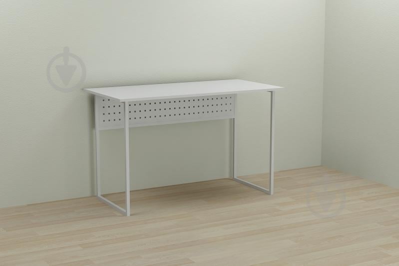 Компьютерный стол Ferrum-decor Майк 75x140x70 белый ДСП Белое 16мм