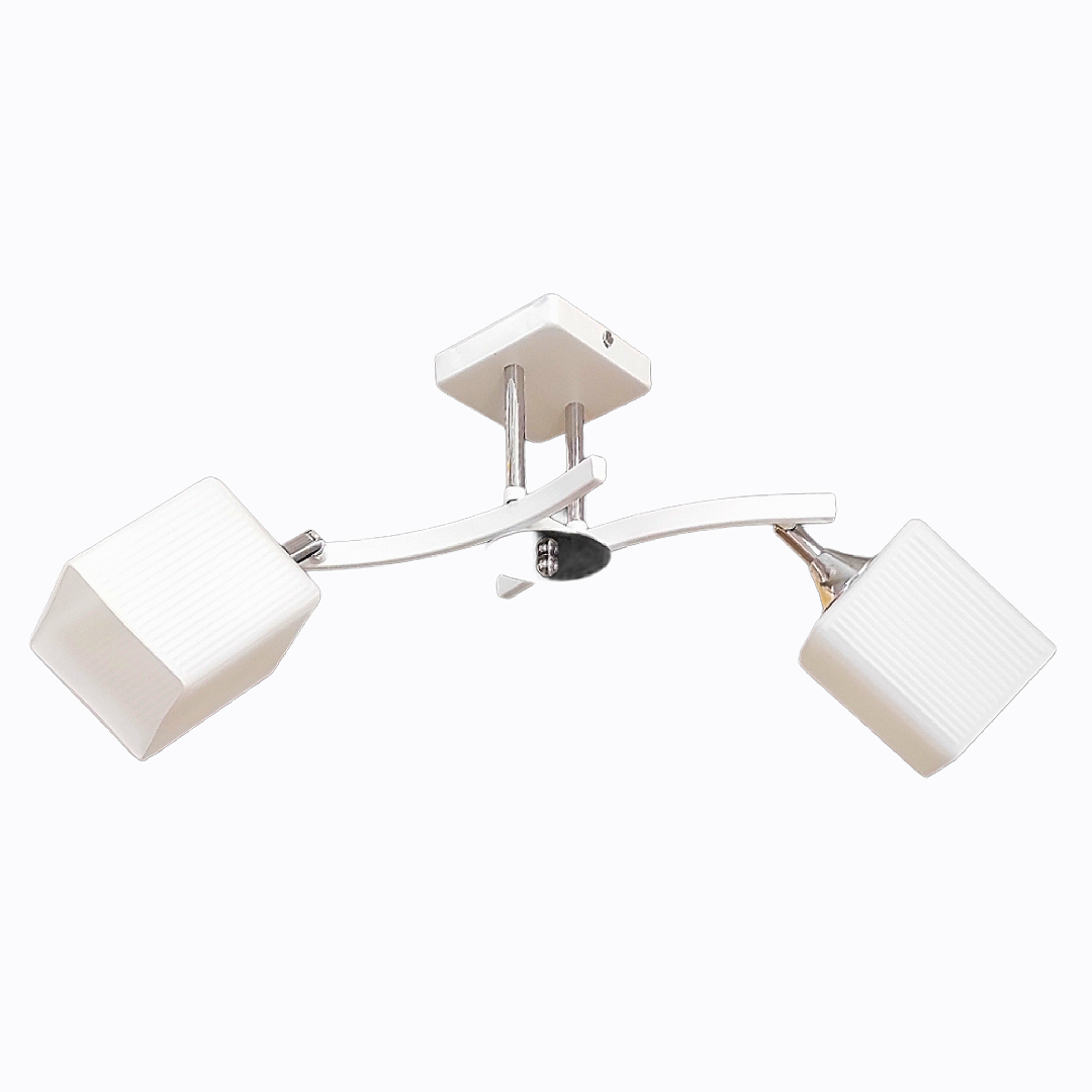 Люстра Sirius Хай-тек с поворотными плафонами Белый (193323/2)