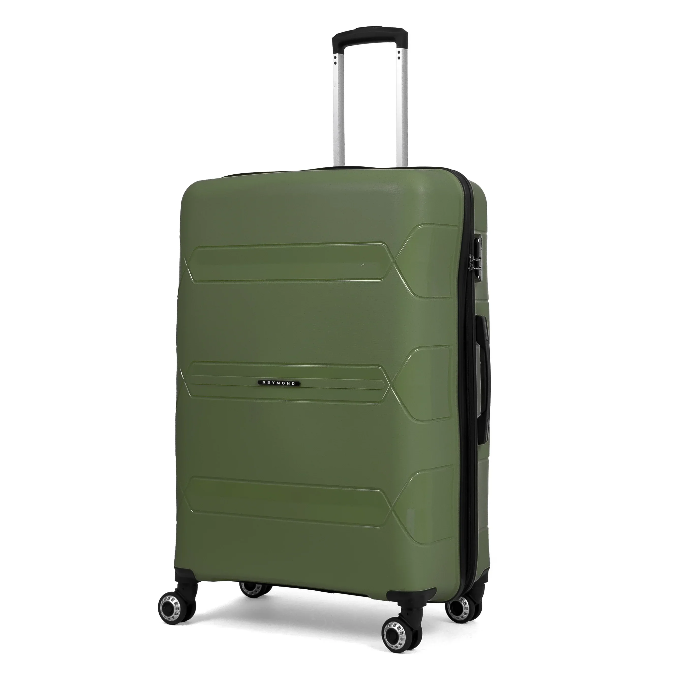 Чемодан Reymond PP006-L полипропилен с расширением на 4-х двойных колесах L 120/10 л Чемодан Reymond PP006-L полипропилен с расширением на 4-х двойных колесах L 120/10 л